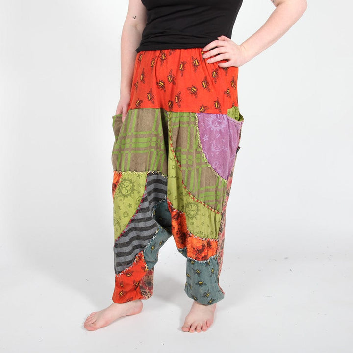Over Stitched Afghani Pants
