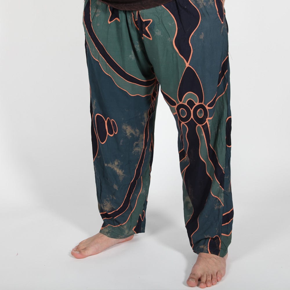 Men's Bali Abstract Patterned Trousers