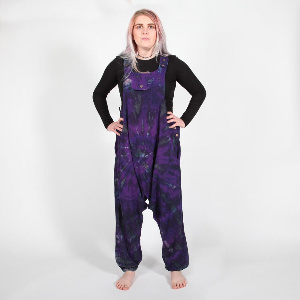 Tie Dye Festival Dungarees