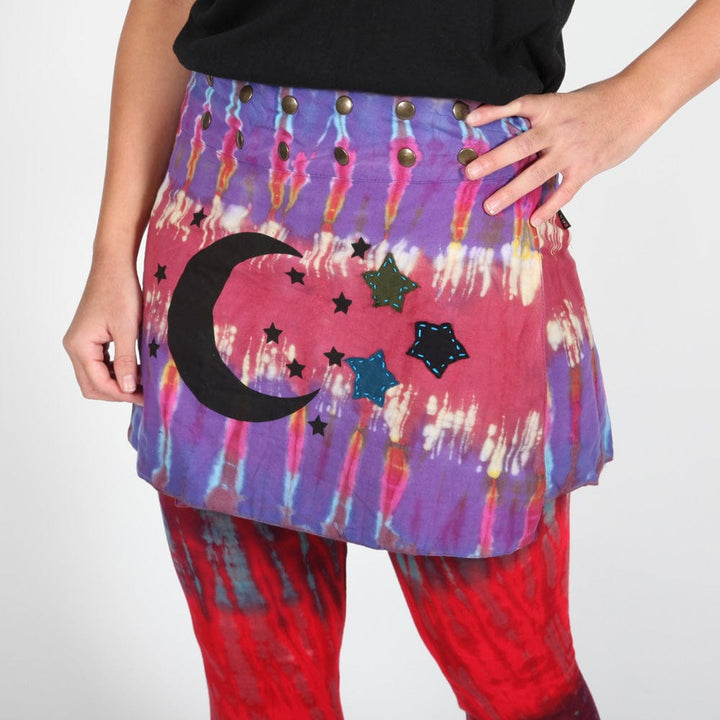 Tie Dye Popper Skirt