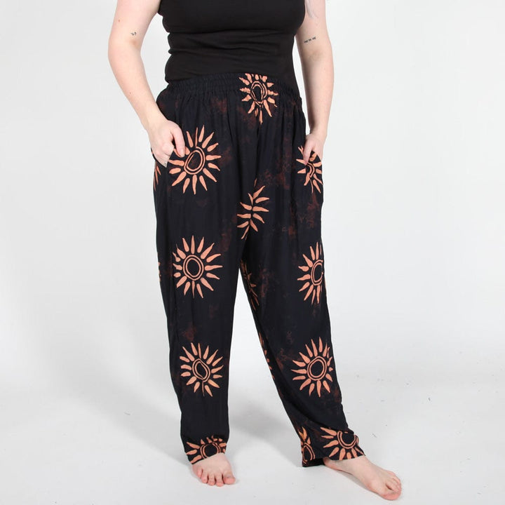 Batik Sun Pattern Trousers