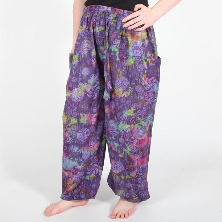 Psychedelic Jogger harem Pants