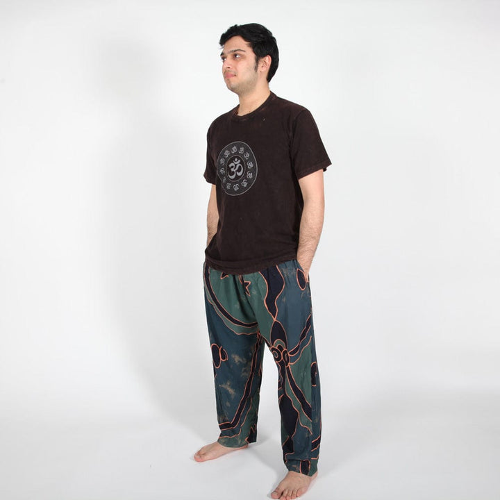 Men's Bali Abstract Patterned Trousers