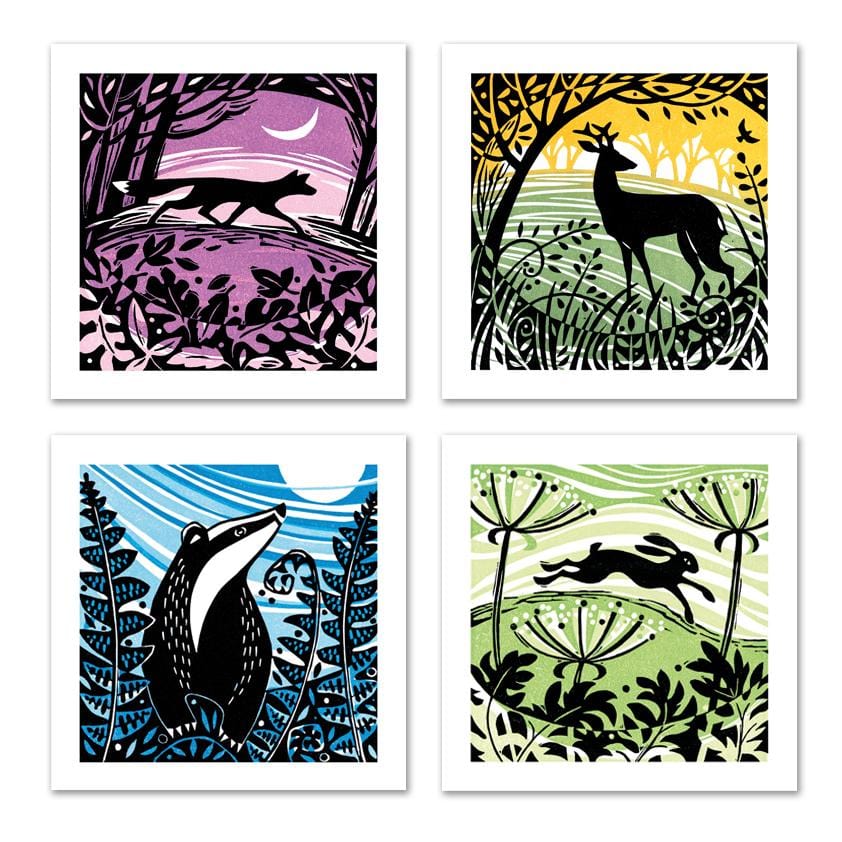 Manda Beeching Greetings Card Set