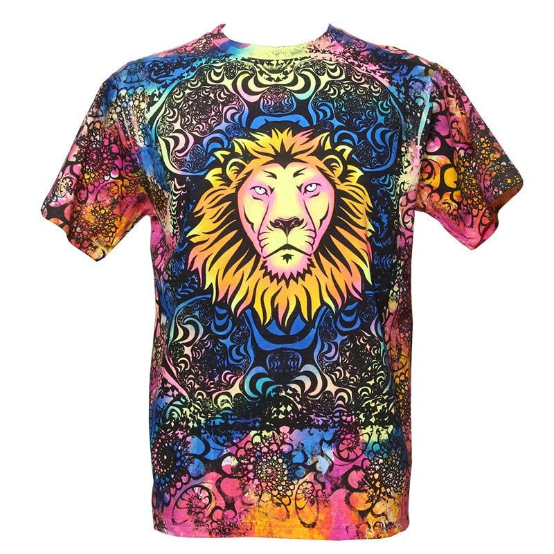 Festival Lion Tie Dye T-Shirt