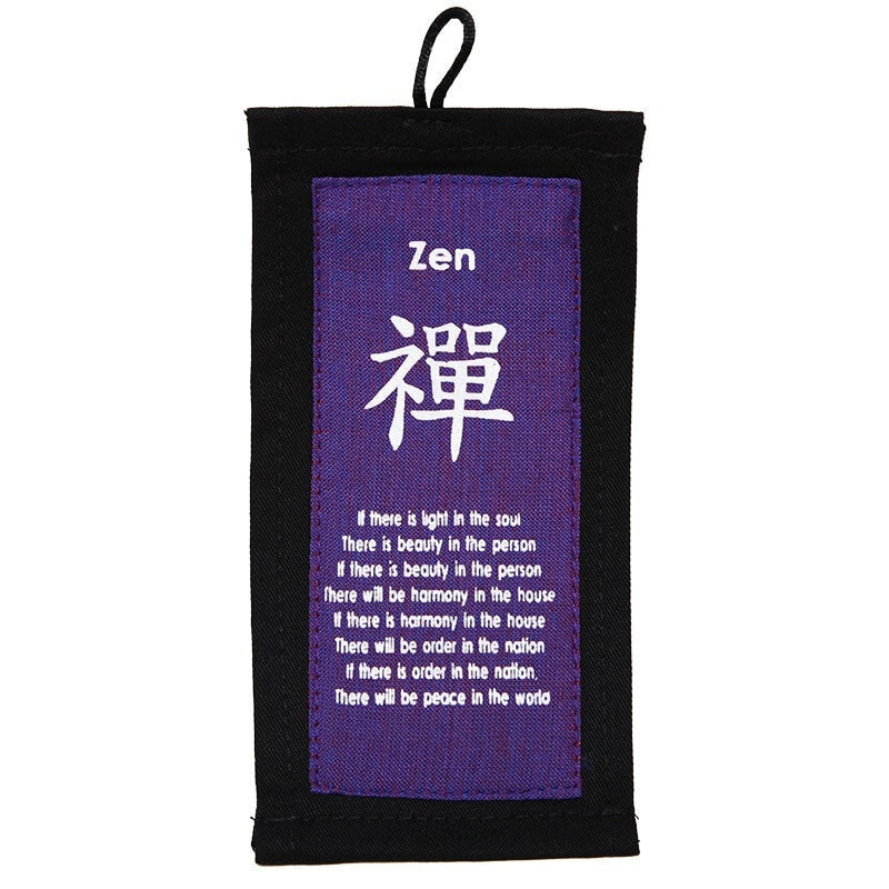 Inspirational Affirmation Hanging Scroll - Zen