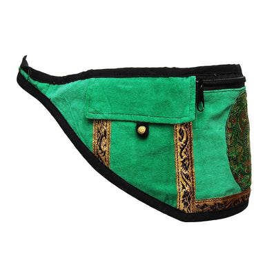 Velvet Brocade Bumbag