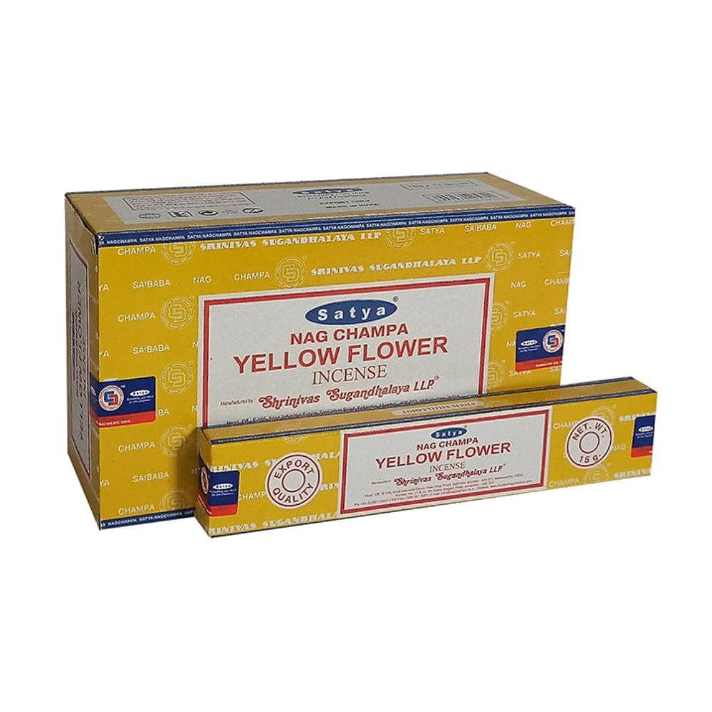 Yellow Flower Satya Incense Sticks