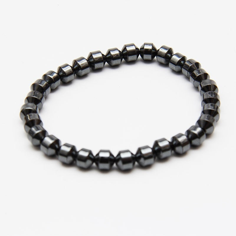Hematite Stone Bracelet - Chunky