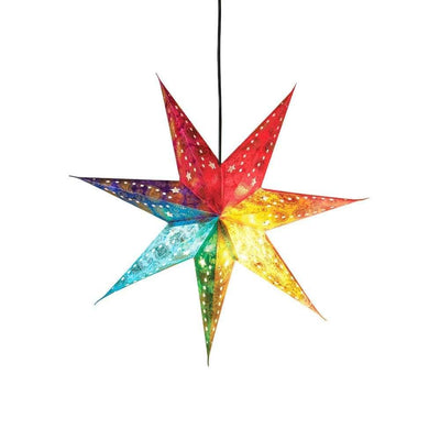 7-Point Rainbow Star Lamp Shade