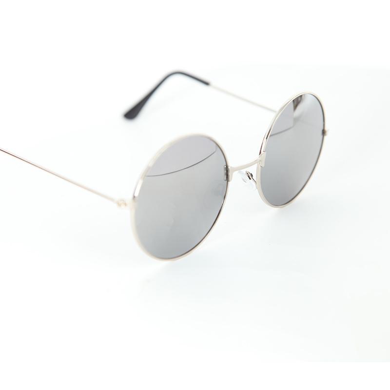 Men's Flash Tinted Lennon Round Sunglasses