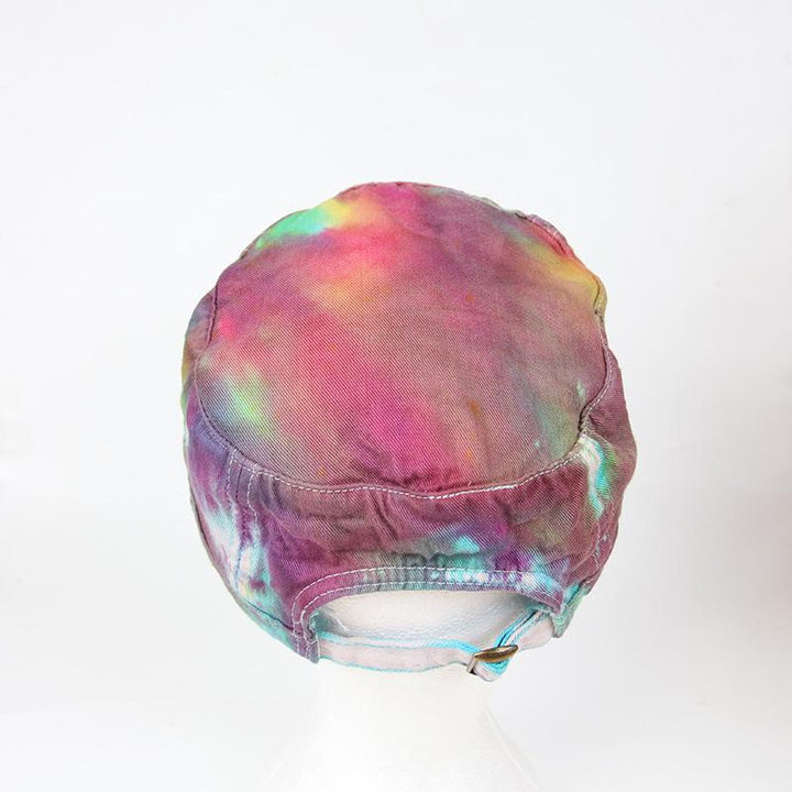 Men's Organic Cotton Tie Dye Army Cap