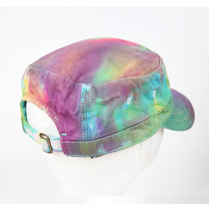 Men's Organic Cotton Tie Dye Army Cap