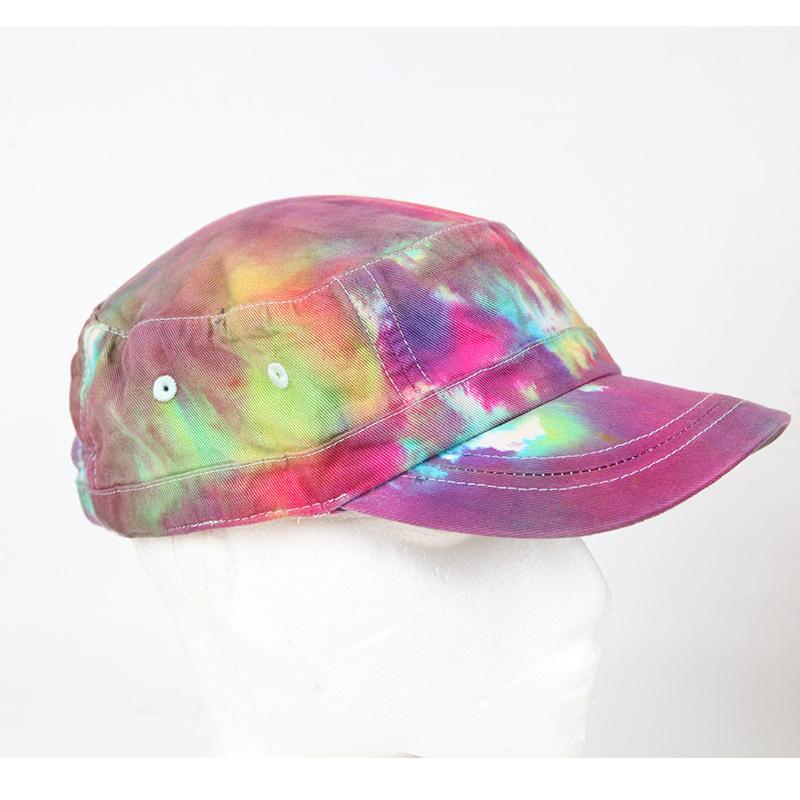 Men's Organic Cotton Tie Dye Army Cap
