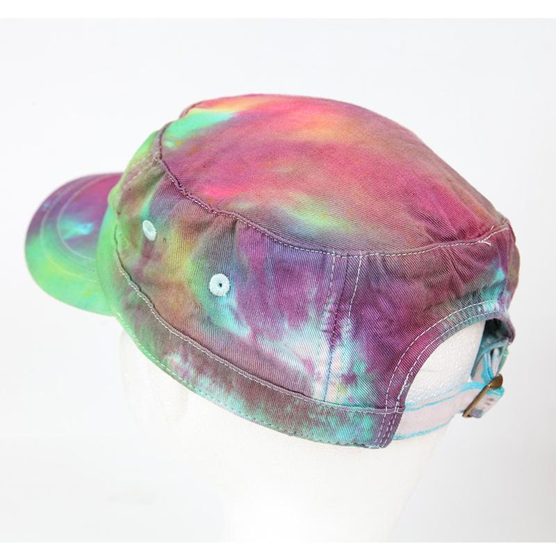 Men's Organic Cotton Tie Dye Army Cap